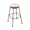 Holland Bar Stool Co 25" Stationary Counter Stool, Black Wrinkle, Nat Maple Seat 303025BWNatMpl - alternate 1